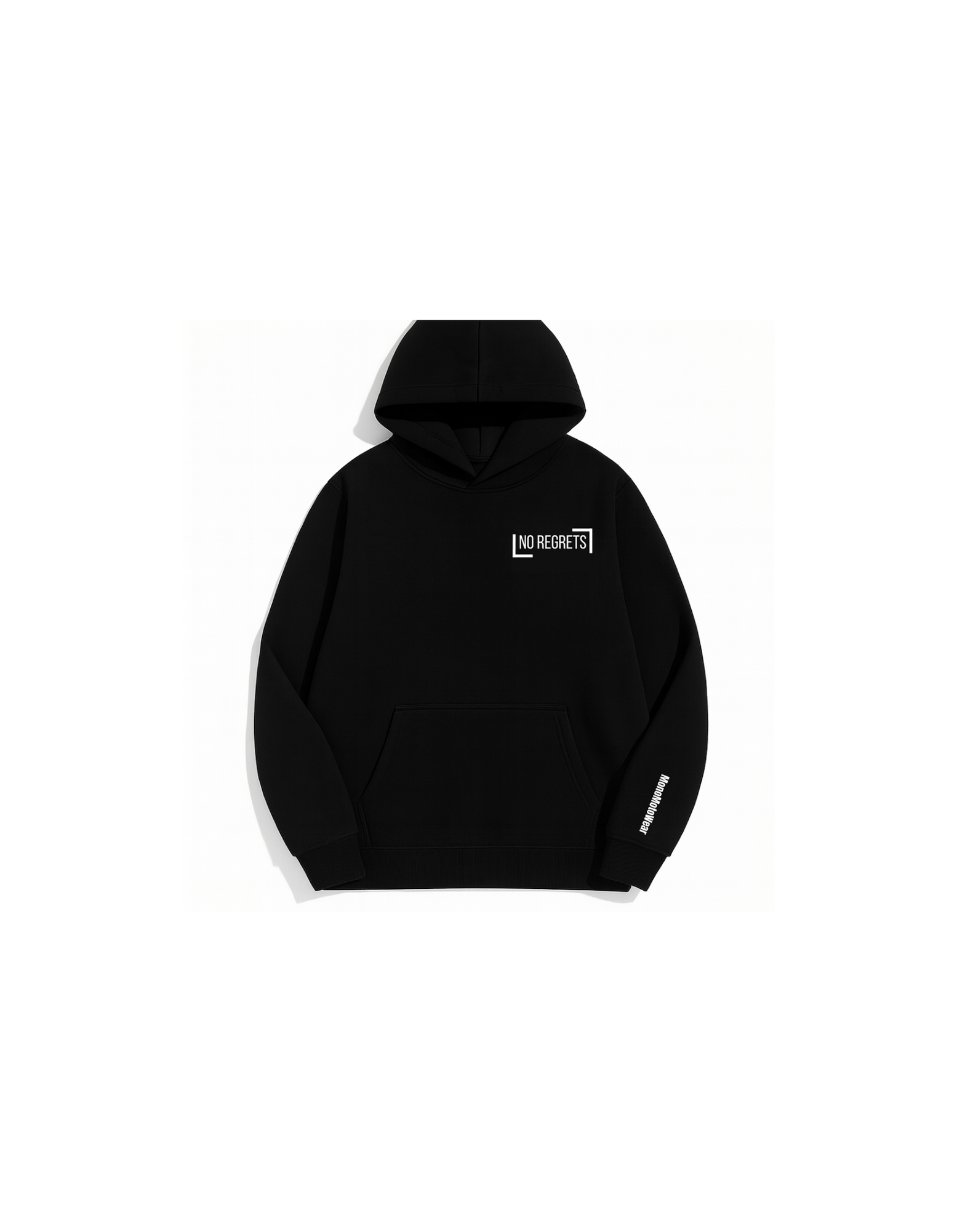 #NoRegrets Fleece Oversized Hoodie