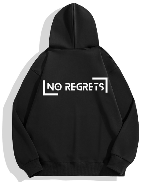 #NoRegrets oversized Hoodie